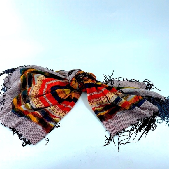 MNG By Mango Luxury Silk Scarf - Picture 1 of 7